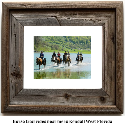 horse trail rides near me in Kendall West, Florida